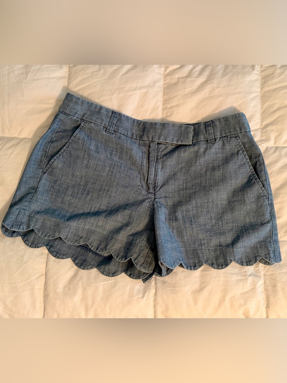 J. Crew chambray shorts